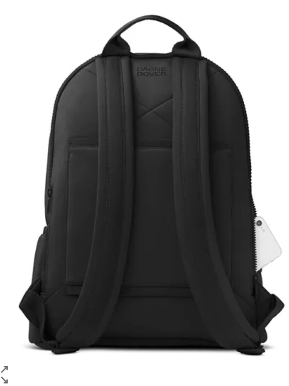 Dagne Dover Dakota Backpack Large in Black (Storm) - Picture 3 of 16